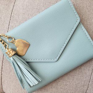 Faux leather pocketbook for purse
